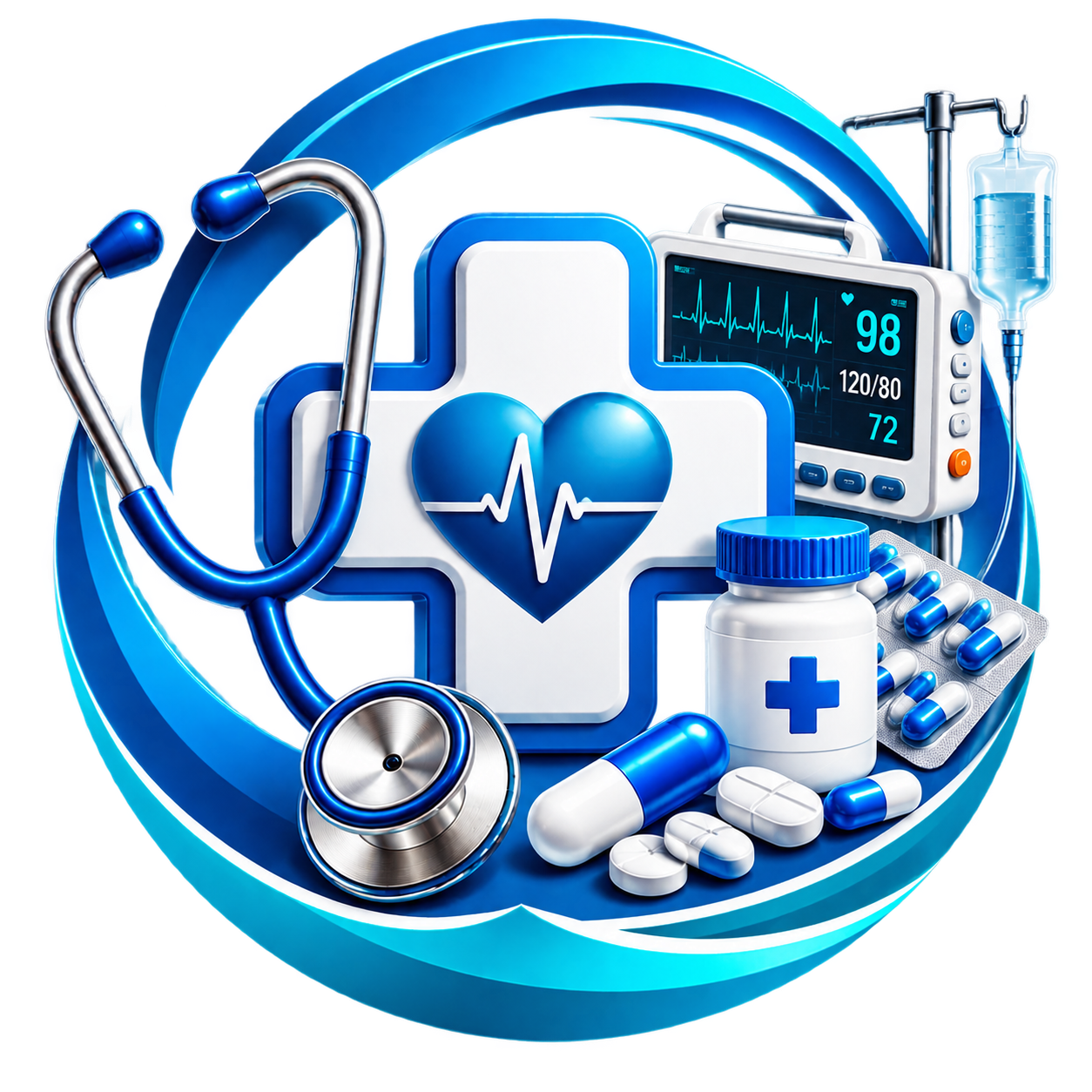 ICONO SALUD, DIAGNOSTICO Y MEDICAMENTOS