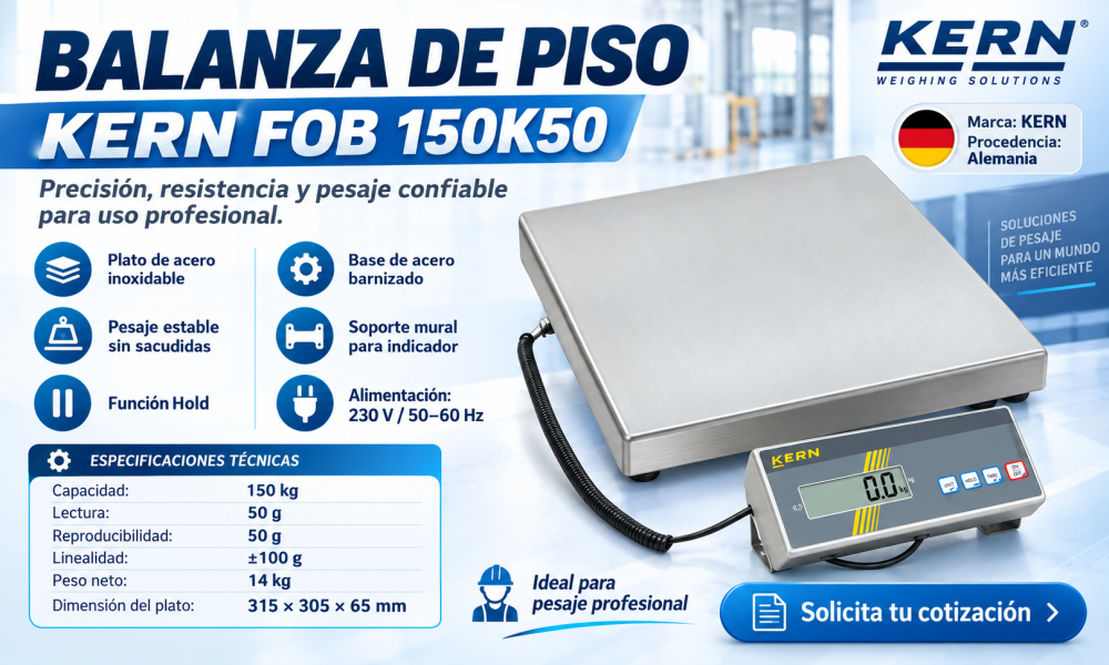 Balanza de piso